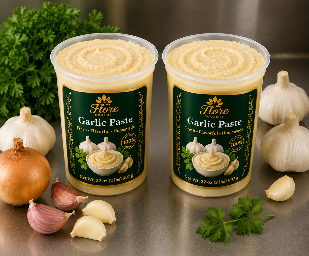 Flore Gourmet Garlic Paste-32oz