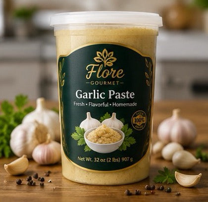 Flore Gourmet Garlic Paste-32oz