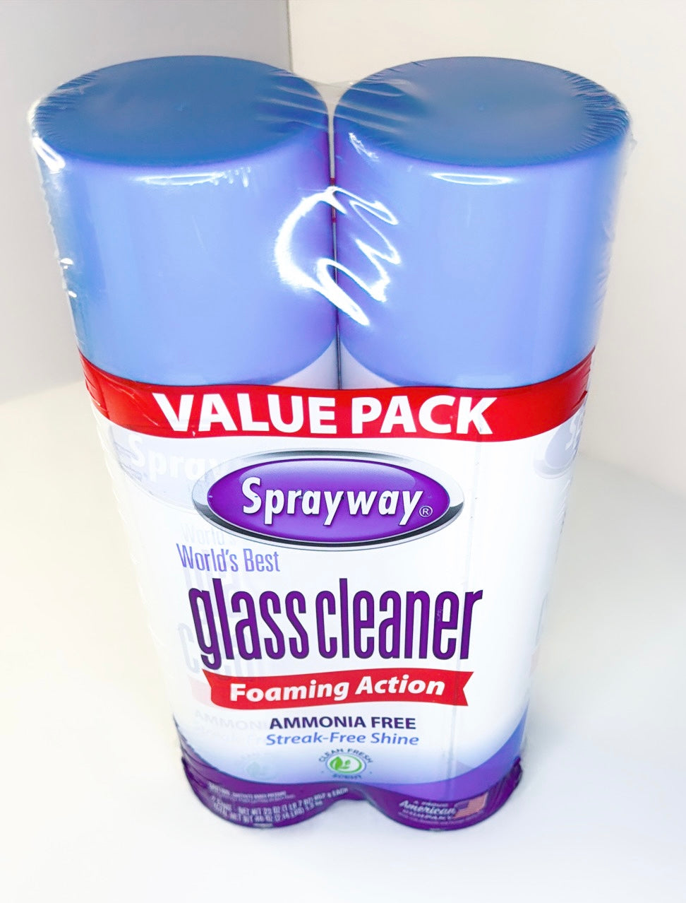 Sprayway Glass Cleaner-2 Pack Ammonia- Free Glass Cleaner