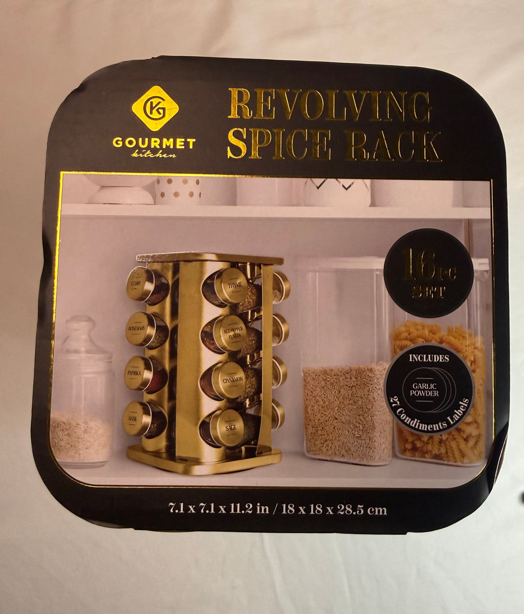 Flore Gourmet Premium Spice Rack Kitchen Organizer